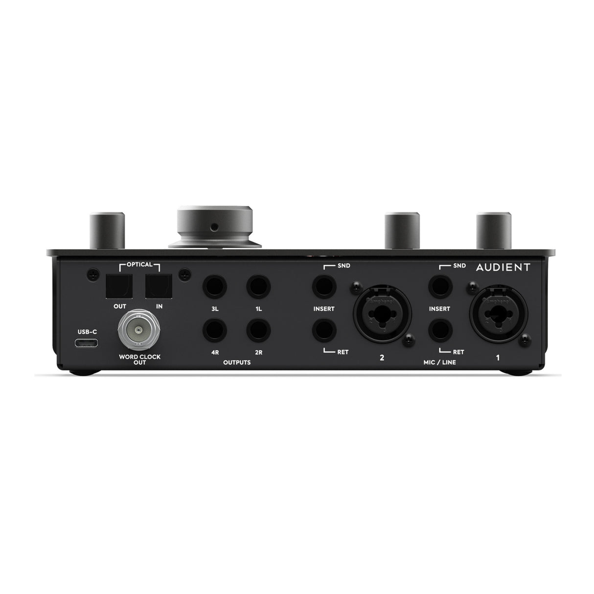 Audient iD24 USB-C Audio Interface with 2 Console Mic Preamps and Class Leading Converters