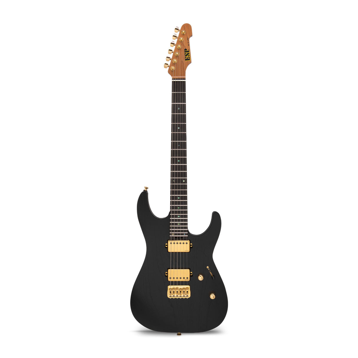 ESP USA M-II HT GH OG 6-String Electric Guitar (Black Satin Finish)