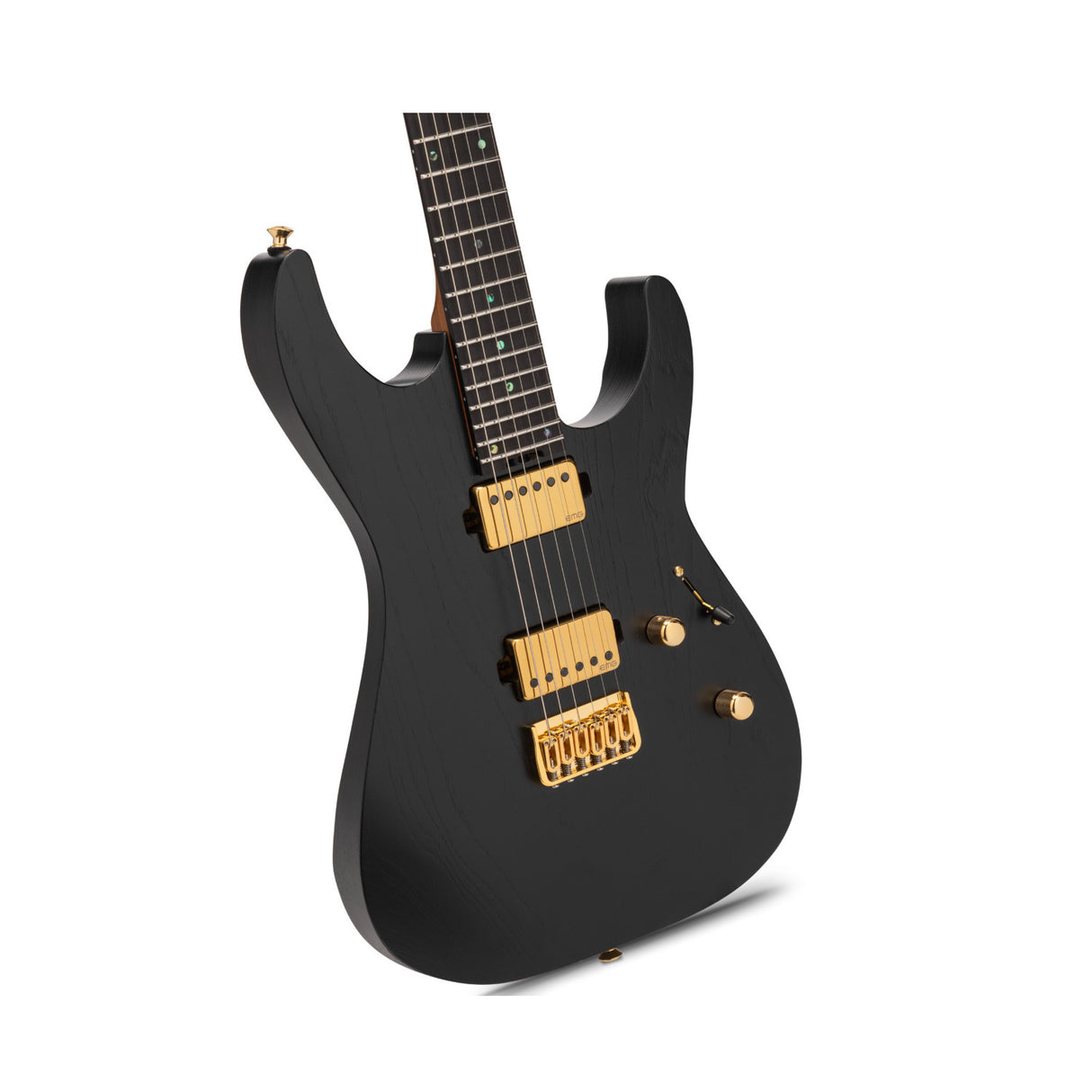 ESP USA M-II HT GH OG 6-String Electric Guitar (Black Satin Finish)
