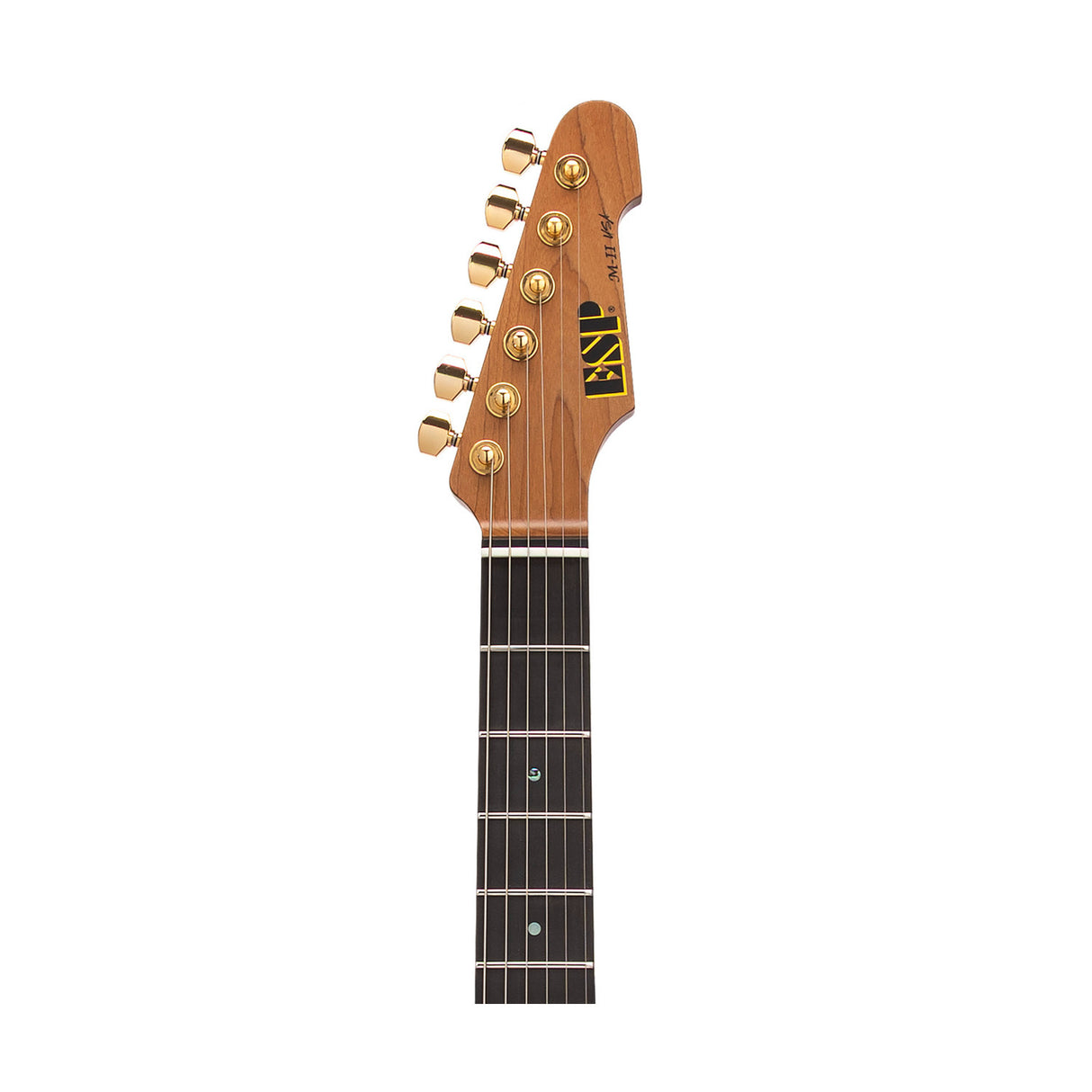 ESP USA M-II HT GH OG 6-String Electric Guitar (Black Satin Finish)