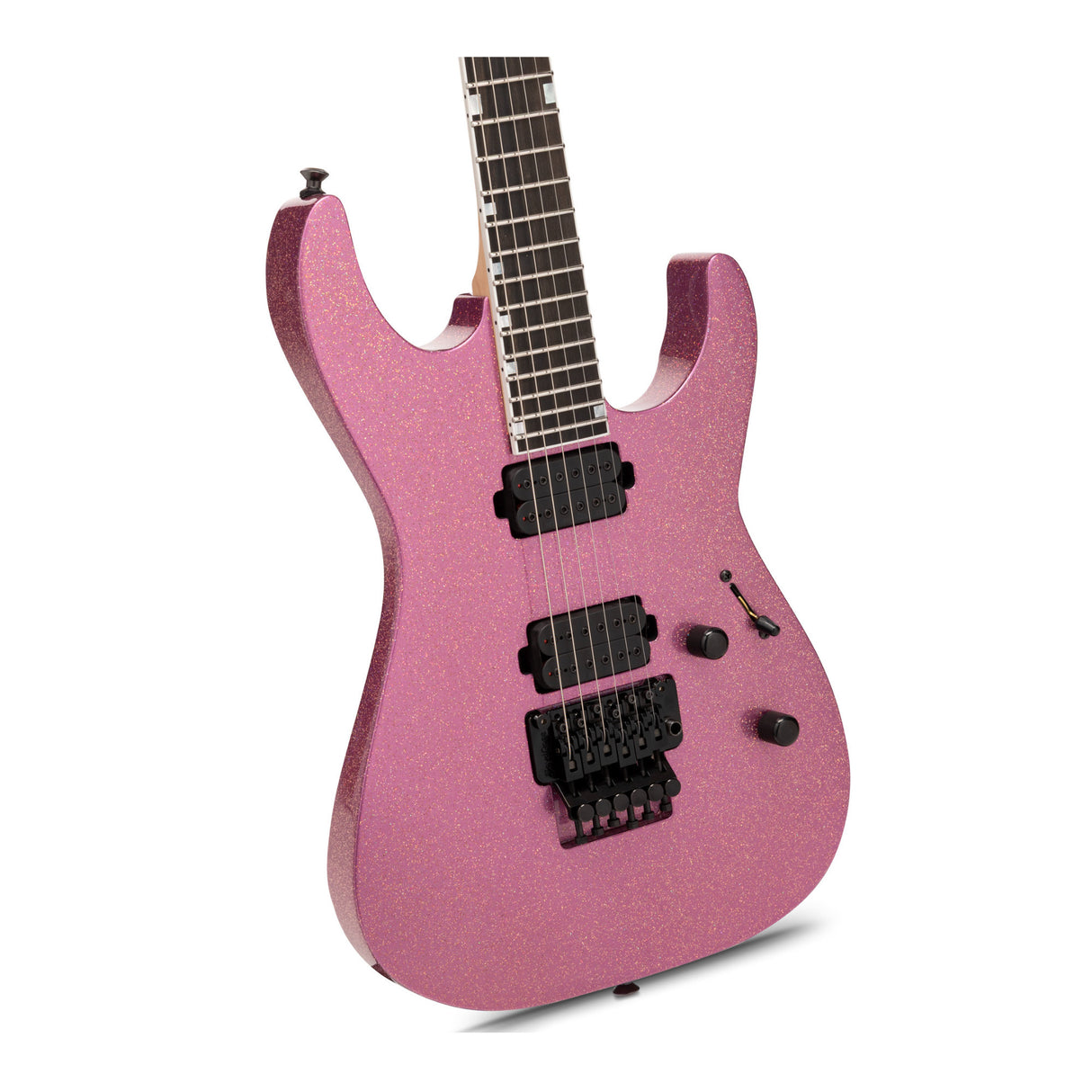 ESP USA M2 DX FR BH Disco Pink Sparkle SDBW Floyd Rose Tremolo with Case
