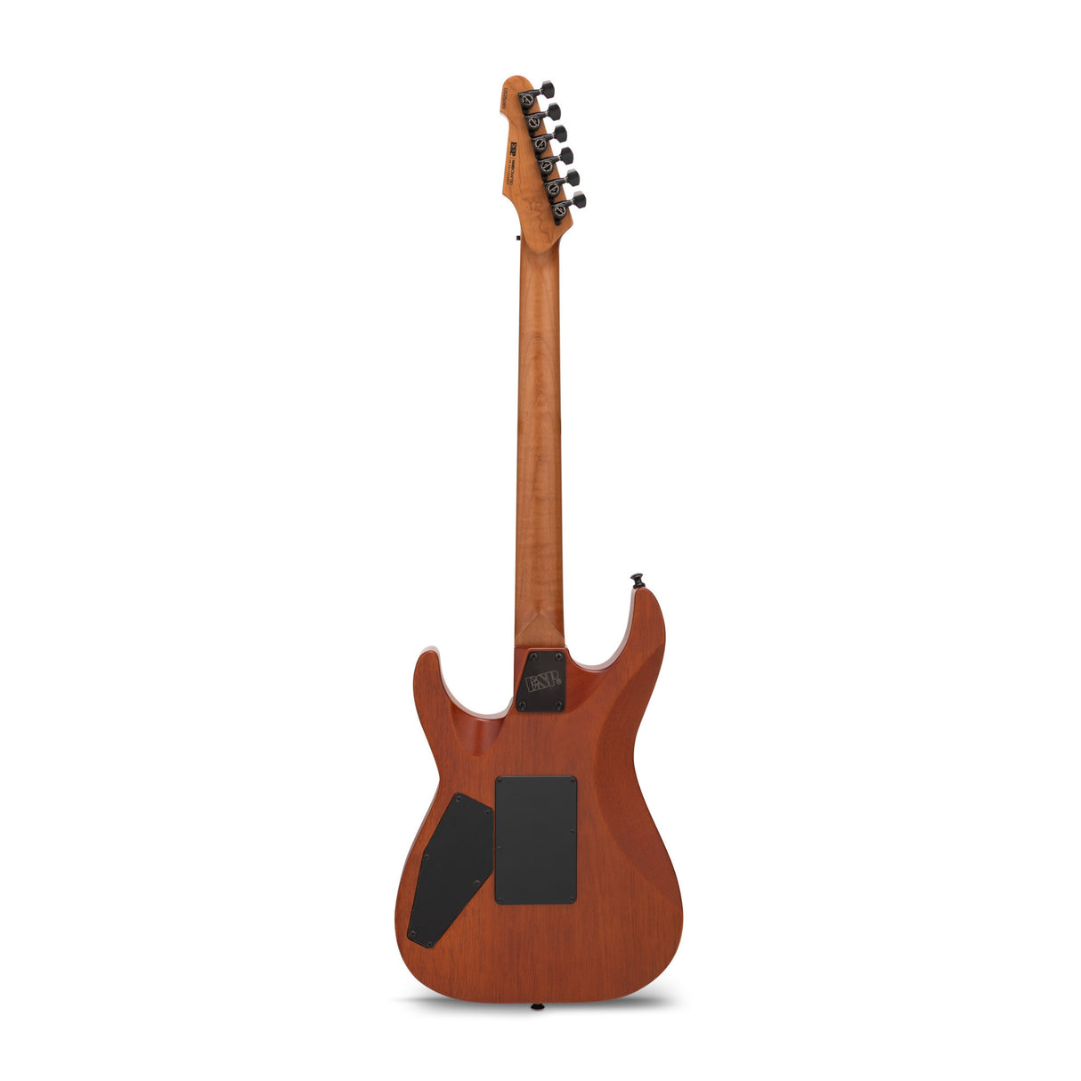 ESP USA M2 FR Flamed Maple BH Lynch Burst Satin SD1 - Quarter Sawn Maple Neck