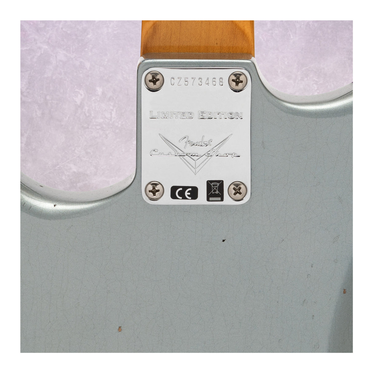 Fender Custom Shop '67 HSS Strat Journeyman Relic Closet Classic, Faded Ice Blue