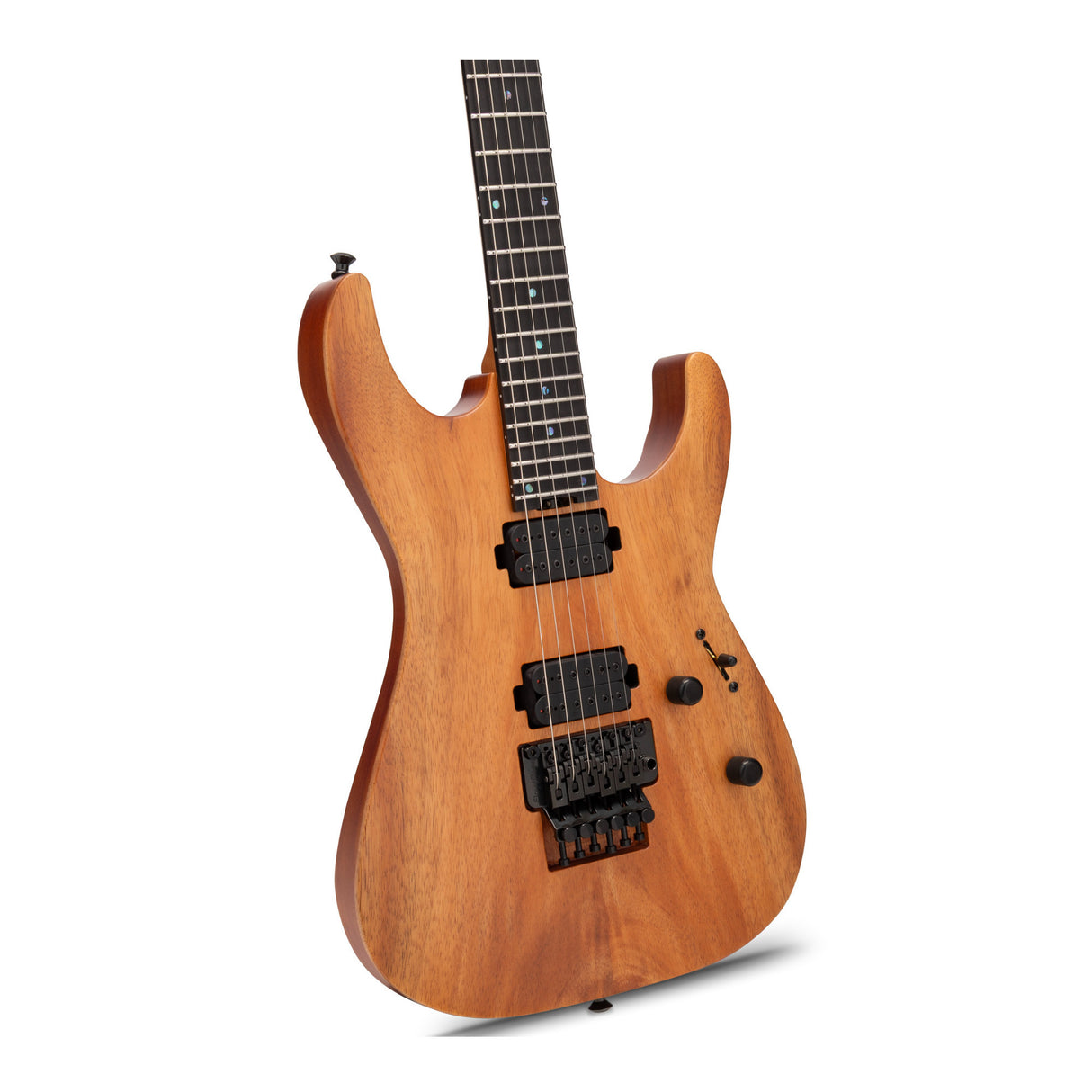 ESP USA Electric Guitar Koa Top Mahogany 6-String with Black Winter Pickups