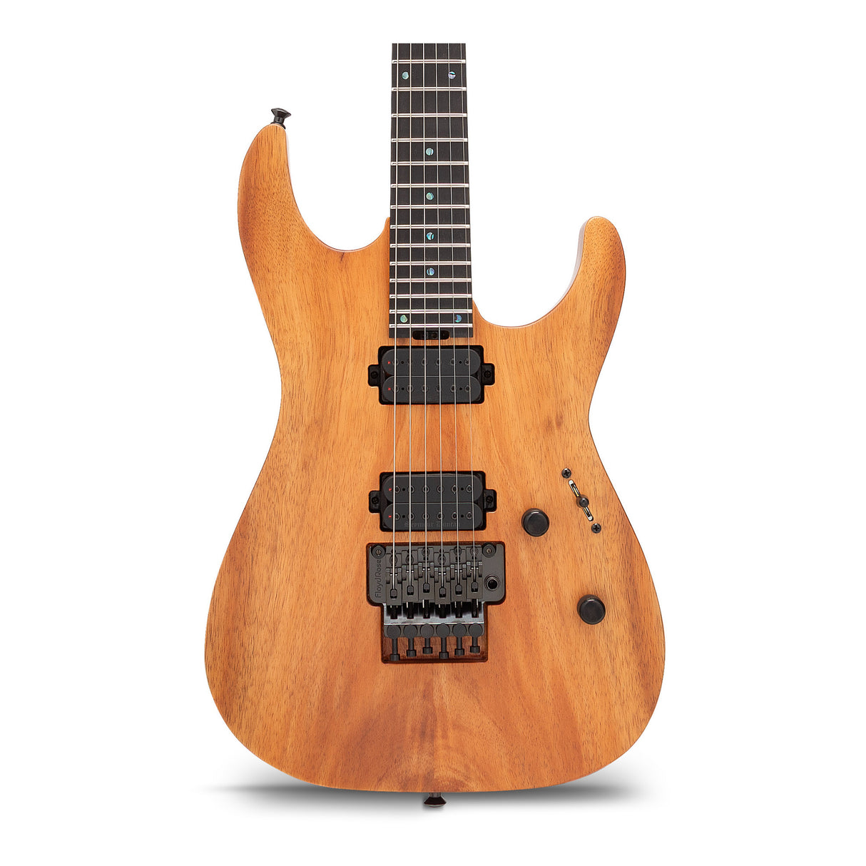 ESP USA Electric Guitar Koa Top Mahogany 6-String with Black Winter Pickups