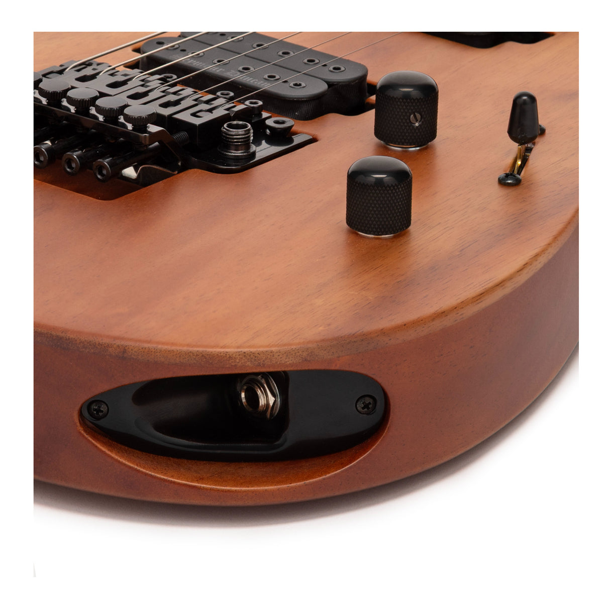 ESP USA Electric Guitar Koa Top Mahogany 6-String with Black Winter Pickups