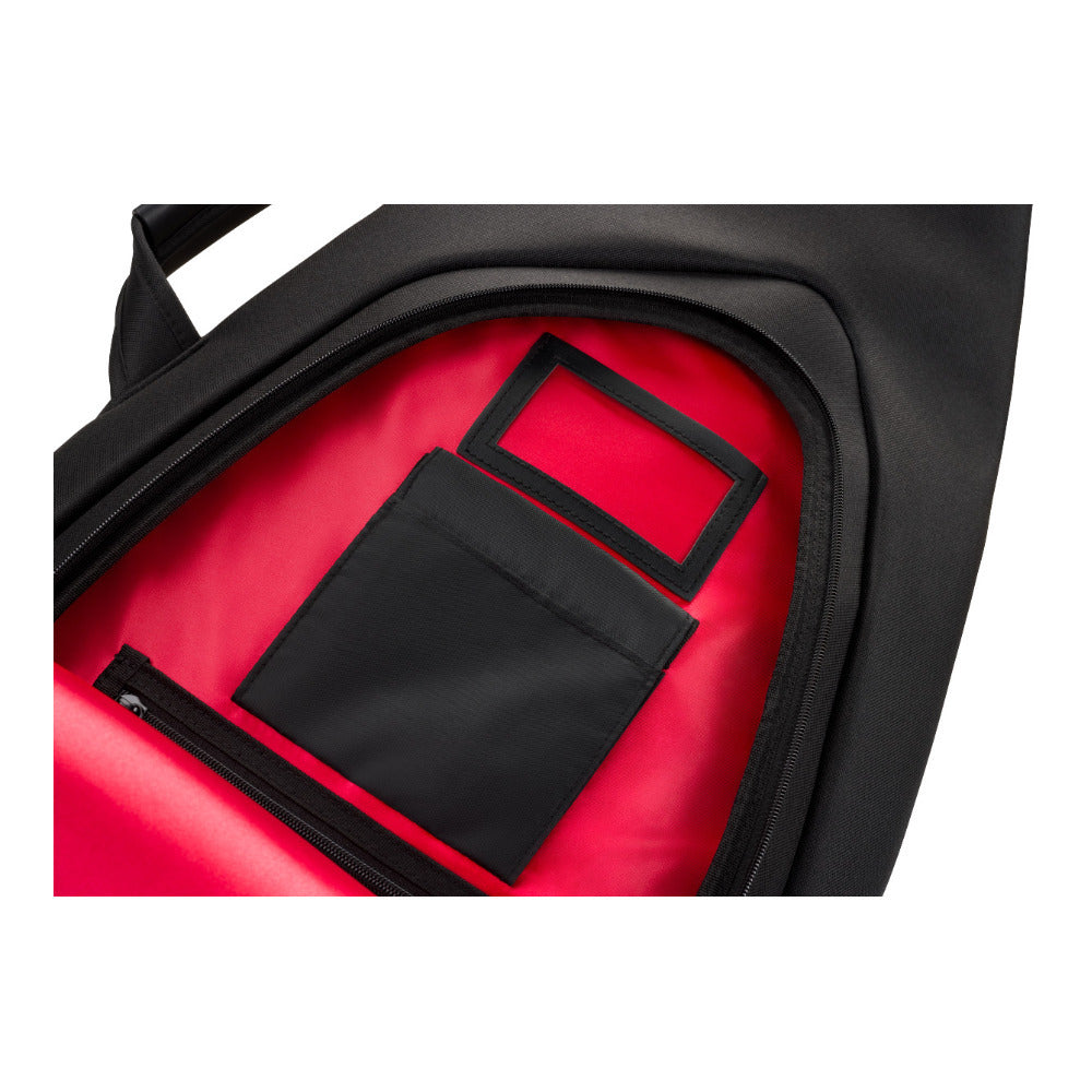 Fender FE610 Gig Bag for Electric Guitar with Ice Blue Metallic LOGO (Black)