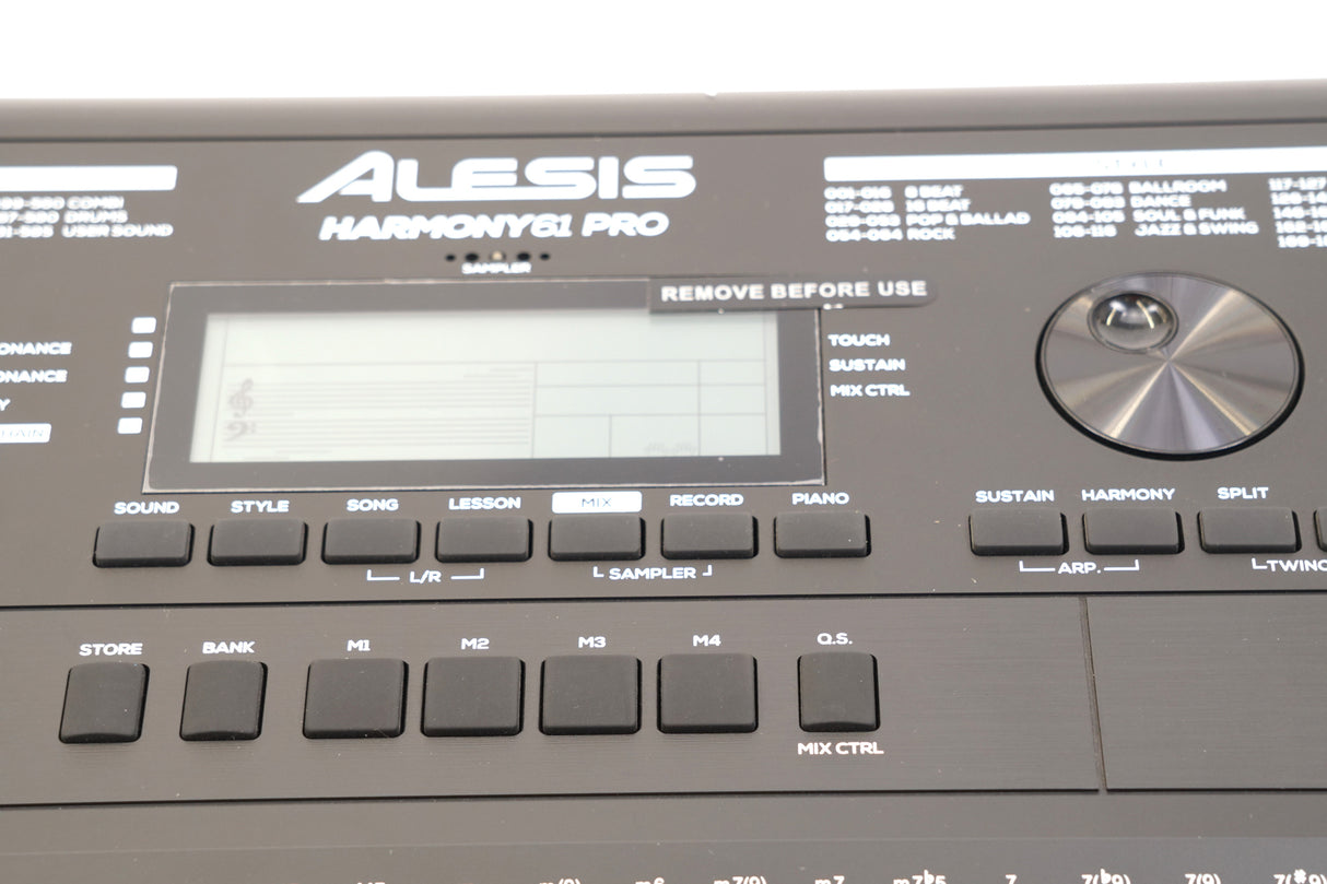 Alesis Harmony 61 Pro 61-Key Portable Arranger Keyboard (Used)