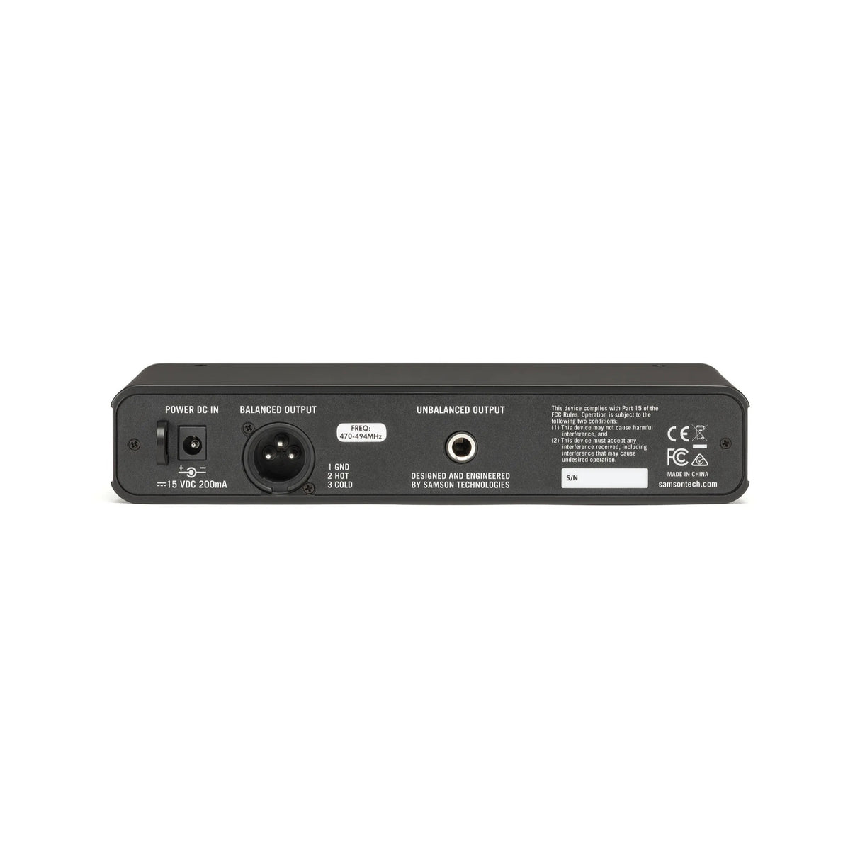 Samson Concert 88x Presentation UHF Wireless System with LM5 Mic (Band D)