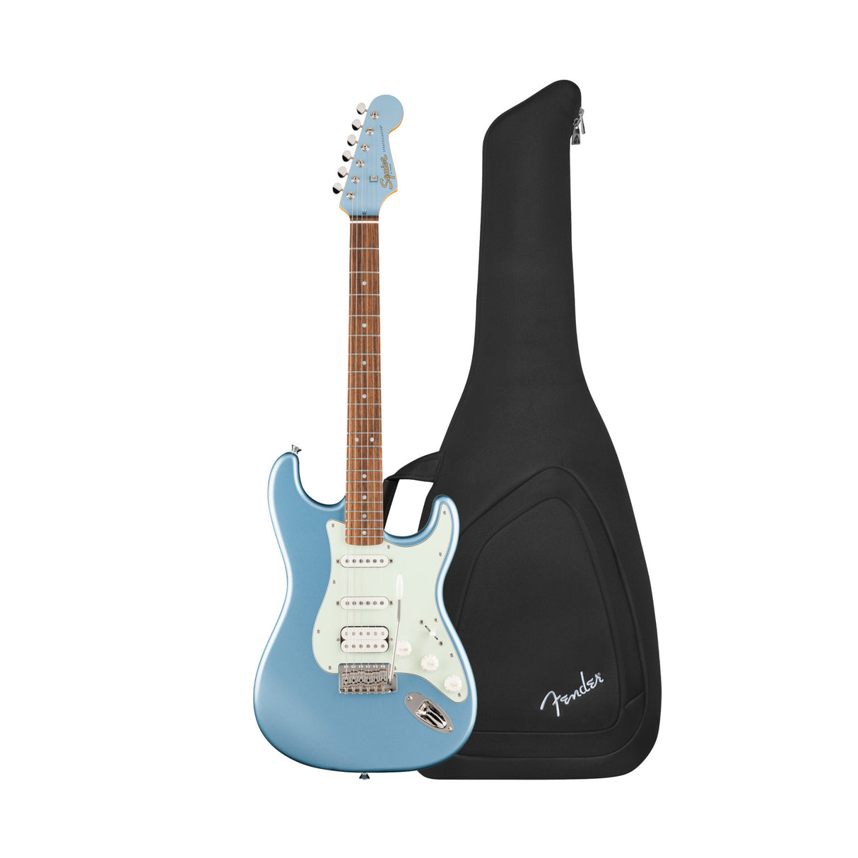Fender Squier LE Classic Vibe '60s Stratocaster HSS Guitar (Ice Blue) and Bag