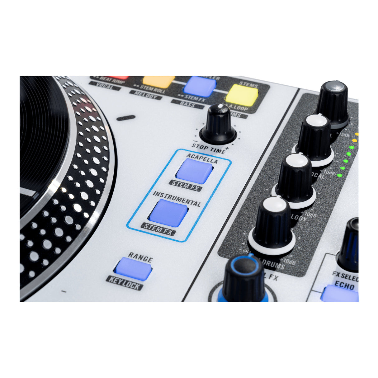 RANE DJ ONE MKII Professional Motorized DJ Controller with Stem Controls (White)