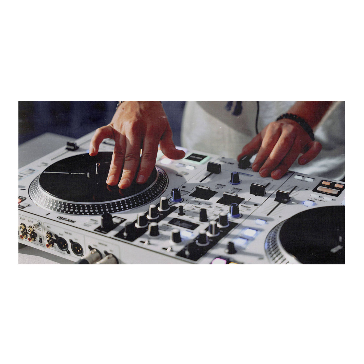 RANE DJ ONE MKII Professional Motorized DJ Controller with Stem Controls (White)