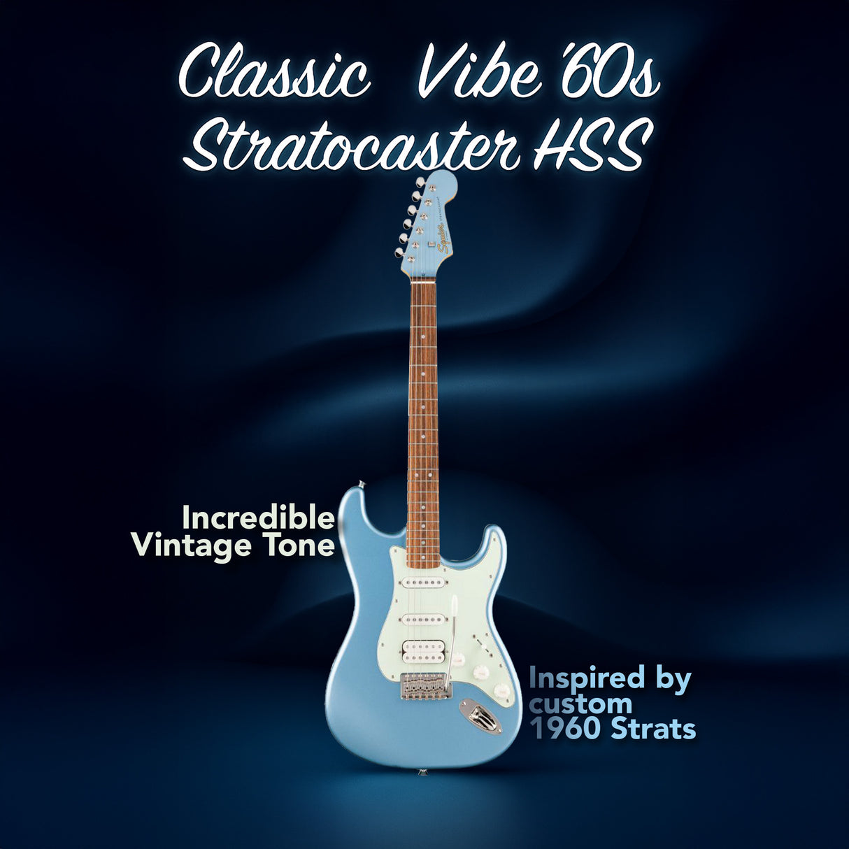 Fender Squier Limited Edition Classic Vibe '60s Strat HSS (Ice Blue Metallic)