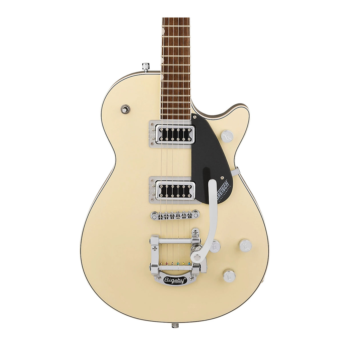 Gretsch G5230T EMTC Jet FT Electric Guitar (Two-tone Vintage White/London Grey)