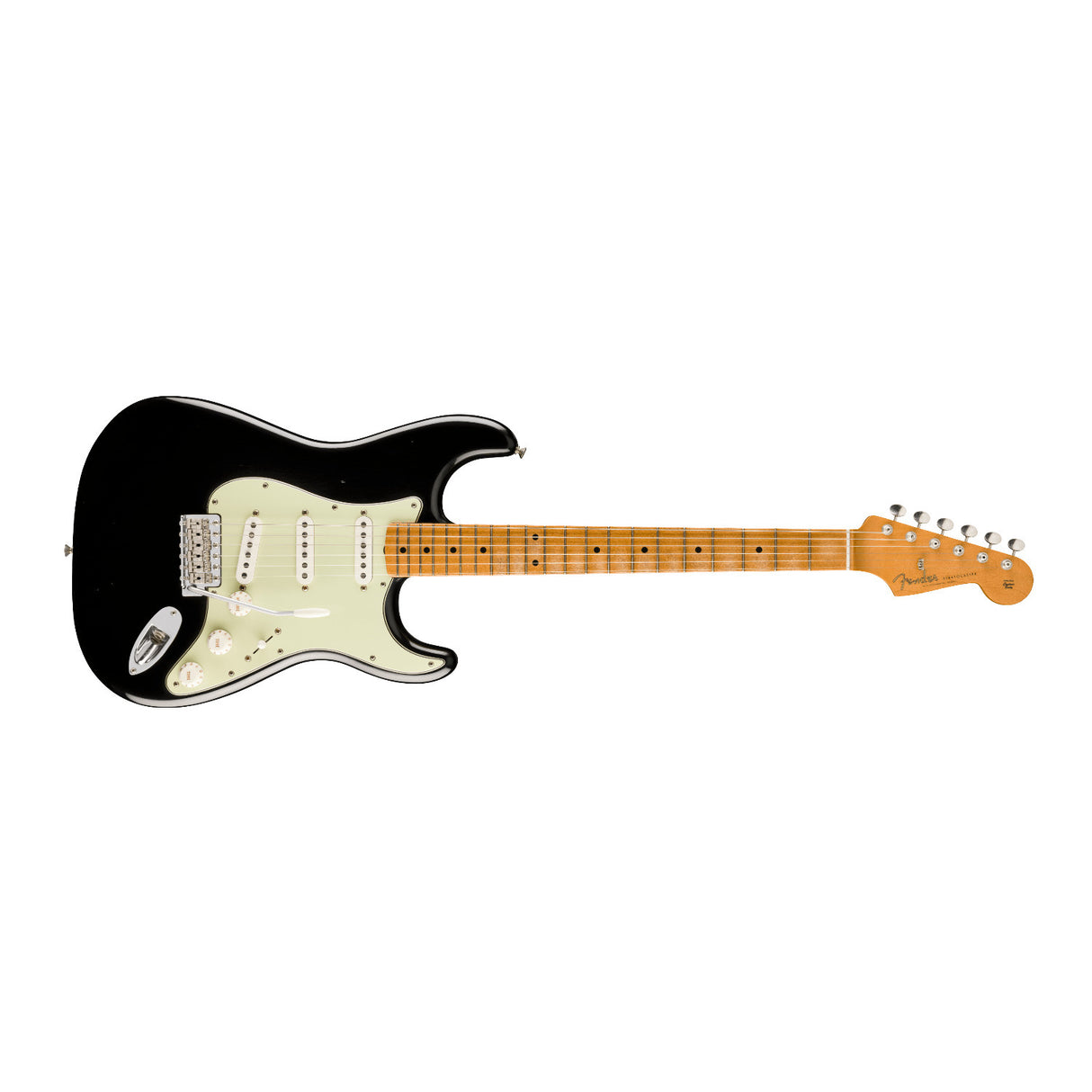 Fender Vintera II Road Worn '60s Stratocaster Electric Guitar (Black)