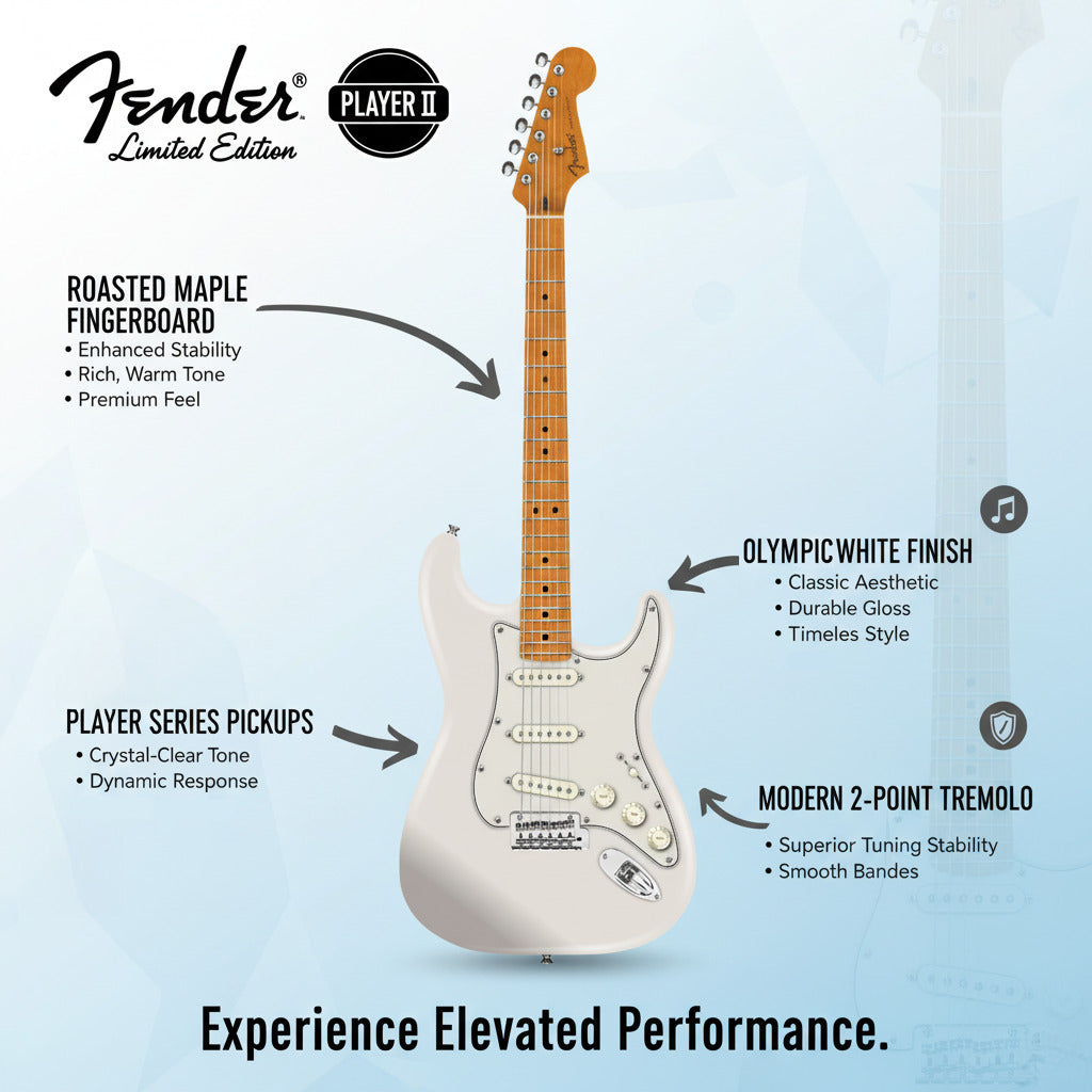 Fender Limited Edition Player II Stratocaster (Olympic White)