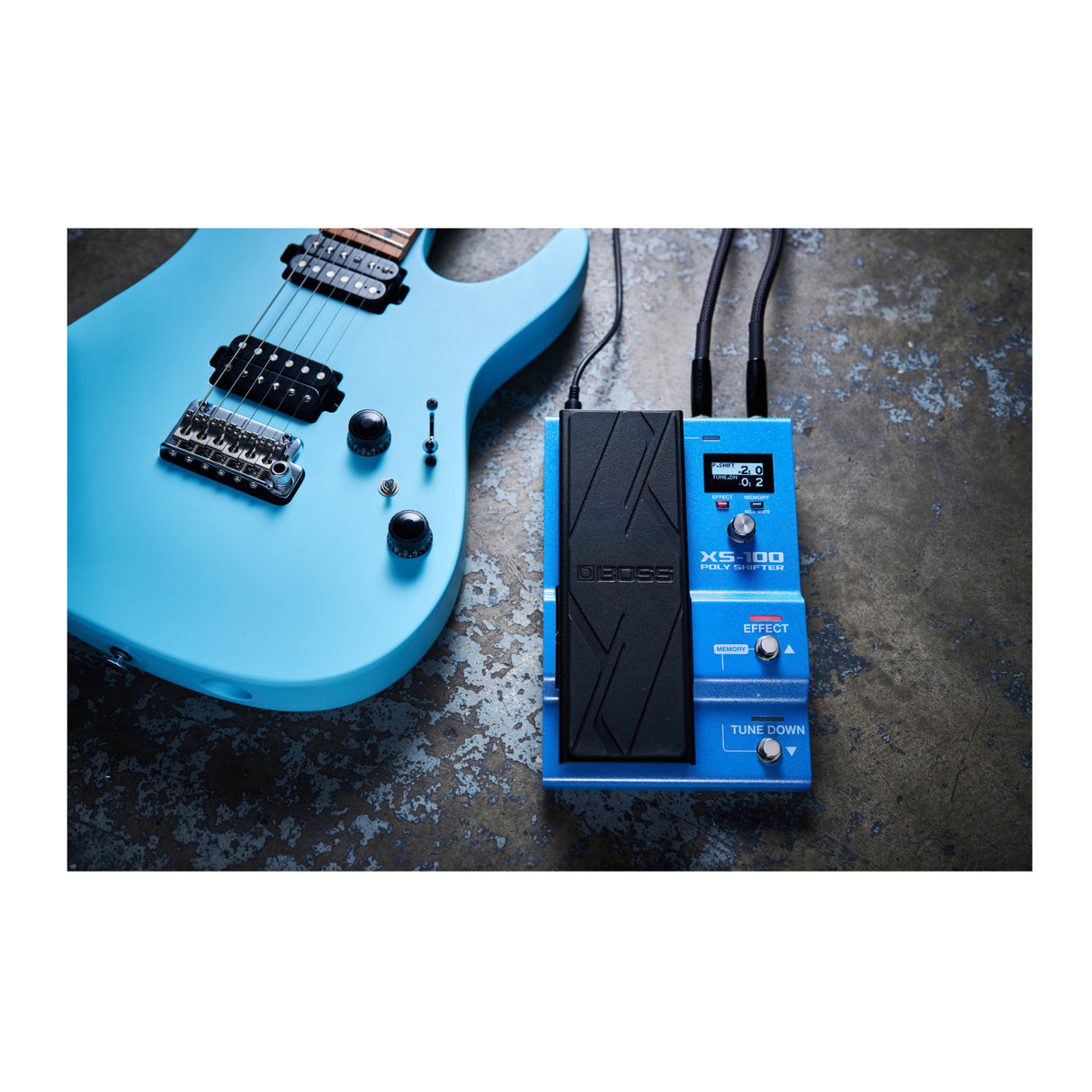 Boss XS-100 Poly Shifter Pitch Pedal with Natural Tone Advanced Algorithms