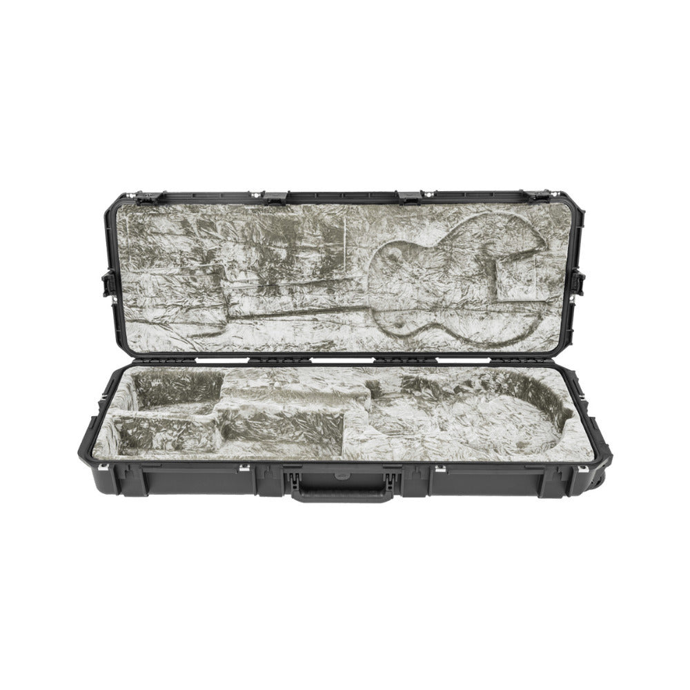 SKB iSeries Guitar Case, LP Type Shaped Interior - TSA Latches, w/wheels