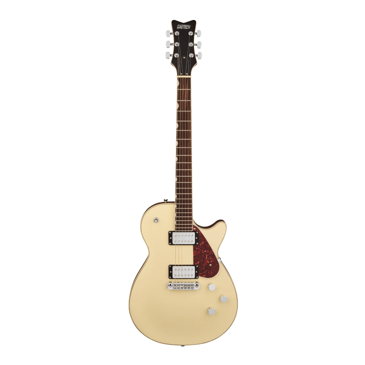 Gretsch Electromatic Jet Guitar with Chambered Mahogany Body (Vintage White)