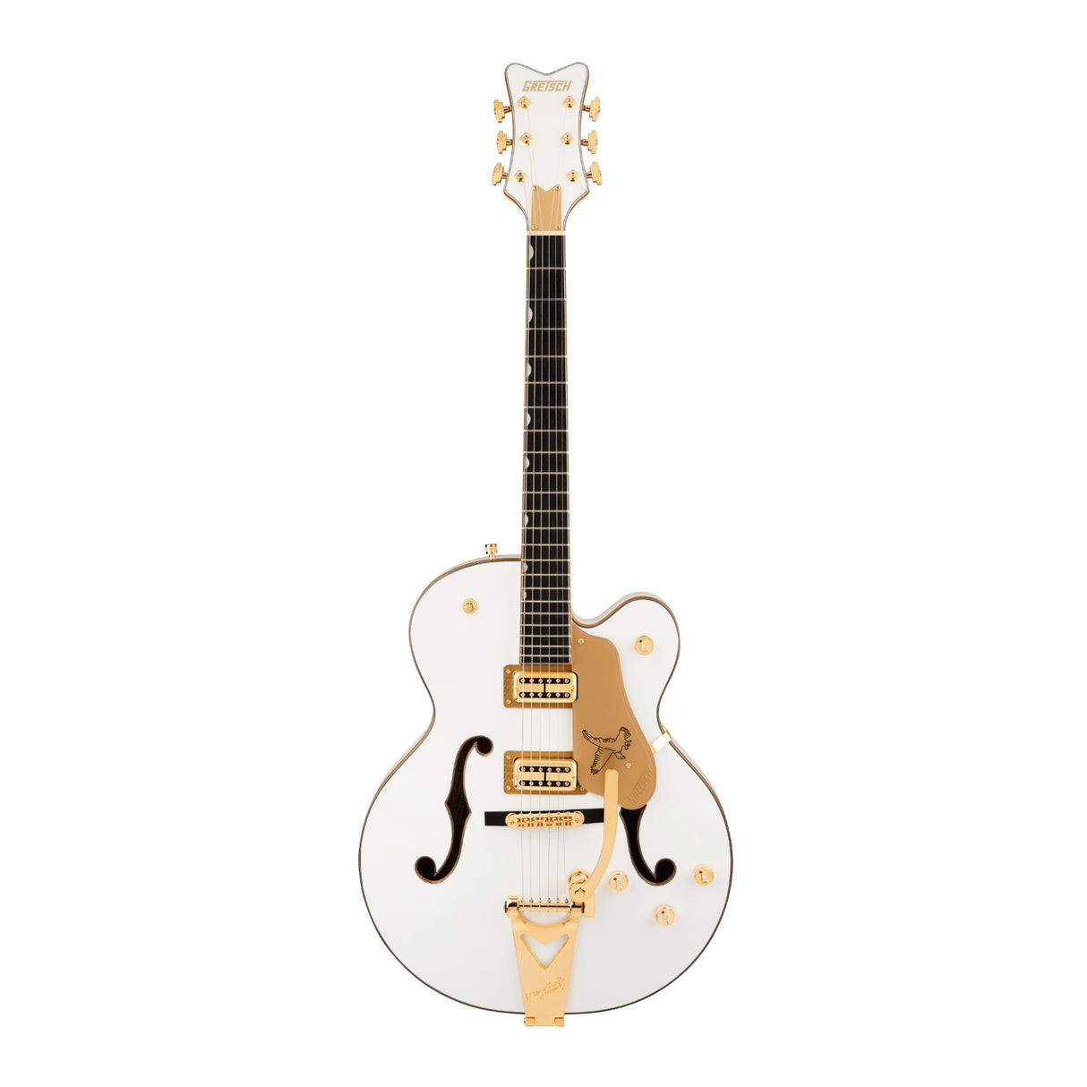 Gretsch SYNCHROMATIC FALCON Hollow Body Single-Cut with Bigsby (Snowcrest White)