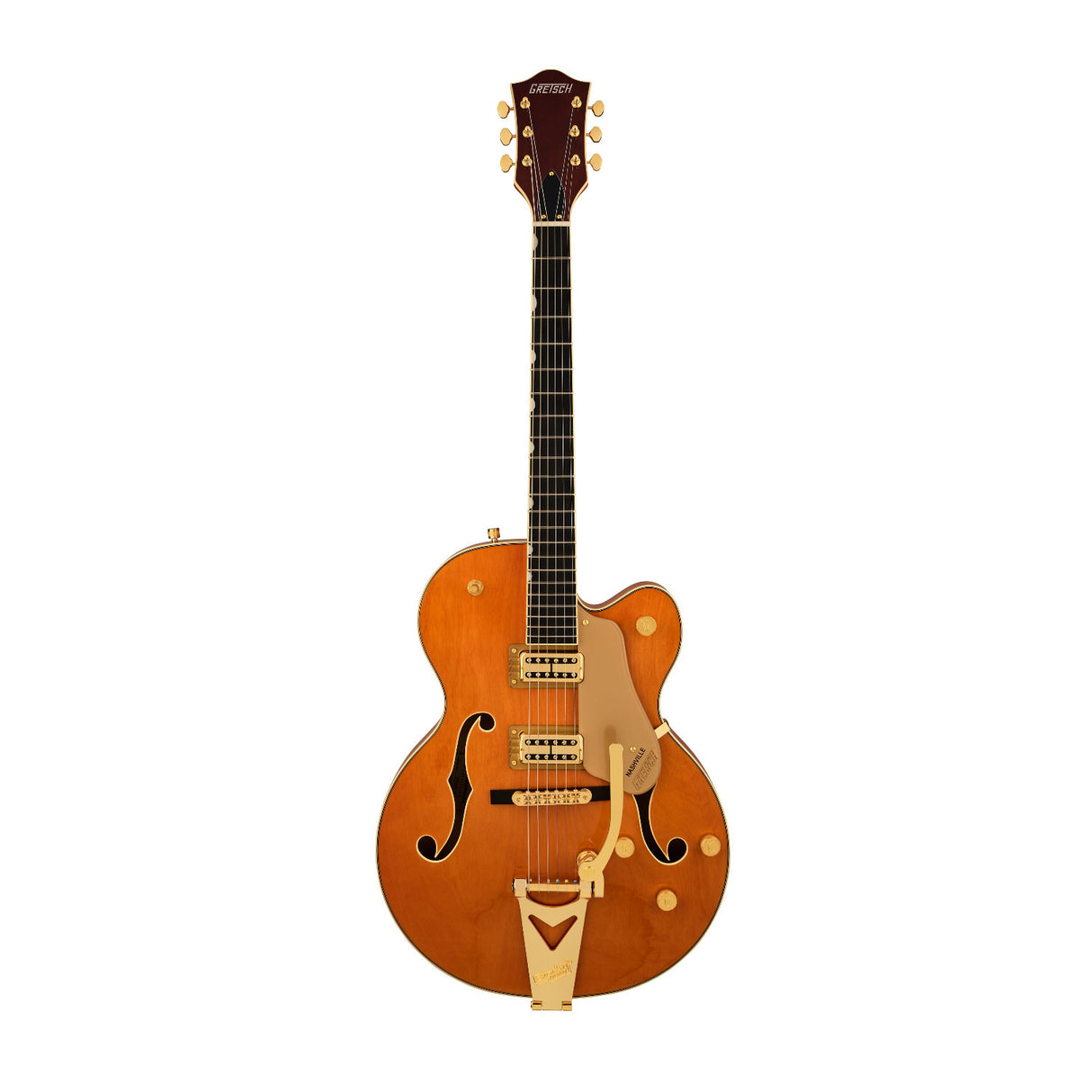 Gretsch Synchromatic Nashville 6-String Electric Guitar (50s Orange Stain)