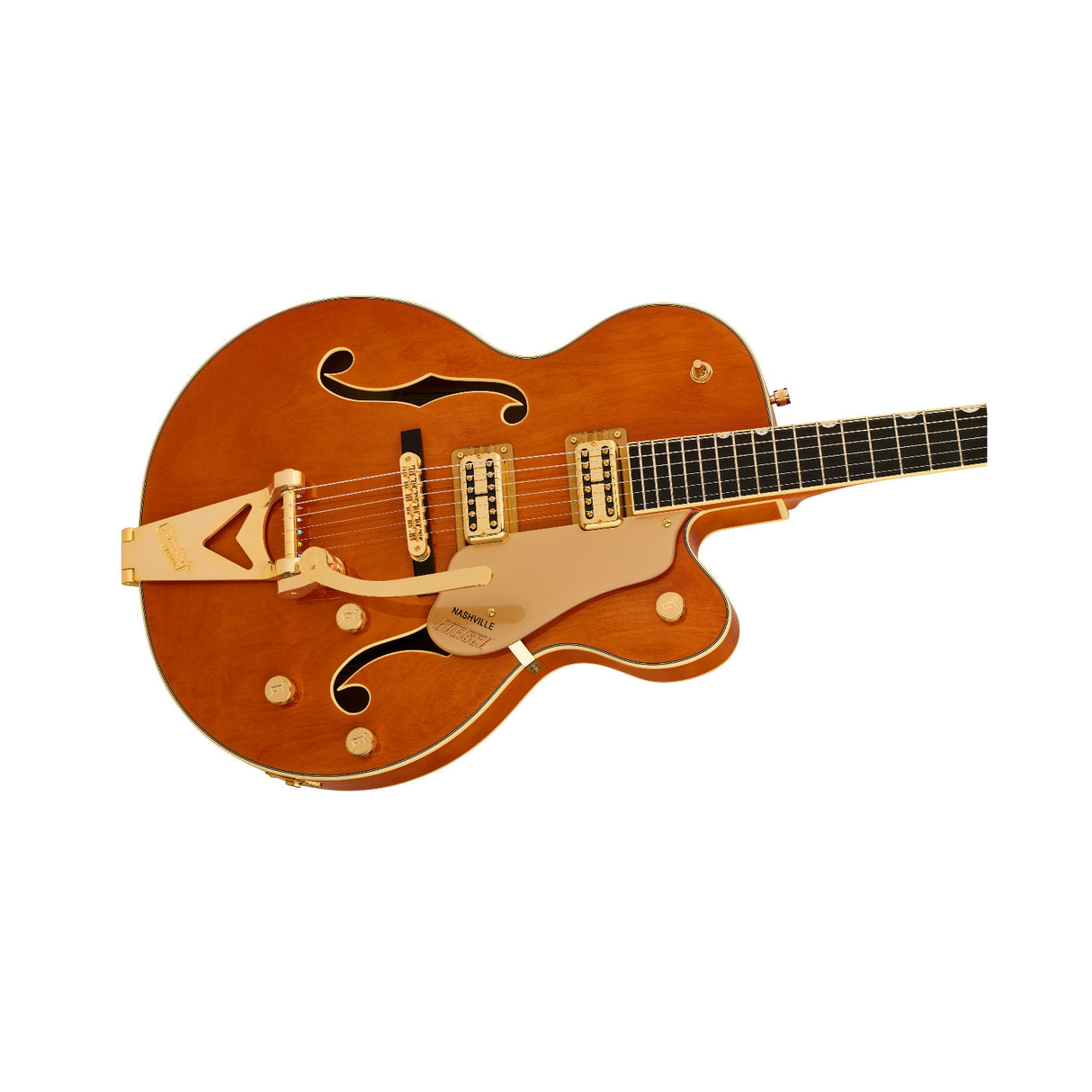 Gretsch Synchromatic Nashville 6-String Electric Guitar (50s Orange Stain)