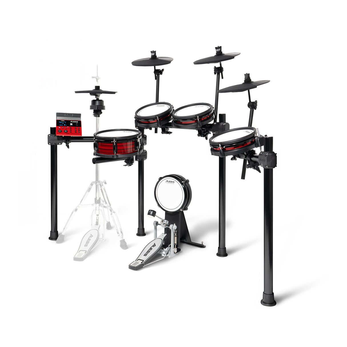 Alesis Nitro Ultimate 9-Piece Professional Electronic Drum Kit (Bluetooth)