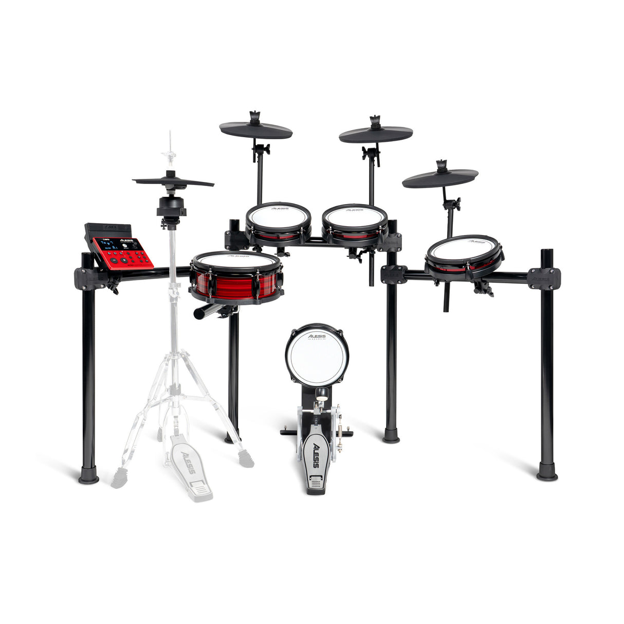 Alesis Nitro Ultimate 9-Piece Professional Electronic Drum Kit (Bluetooth)