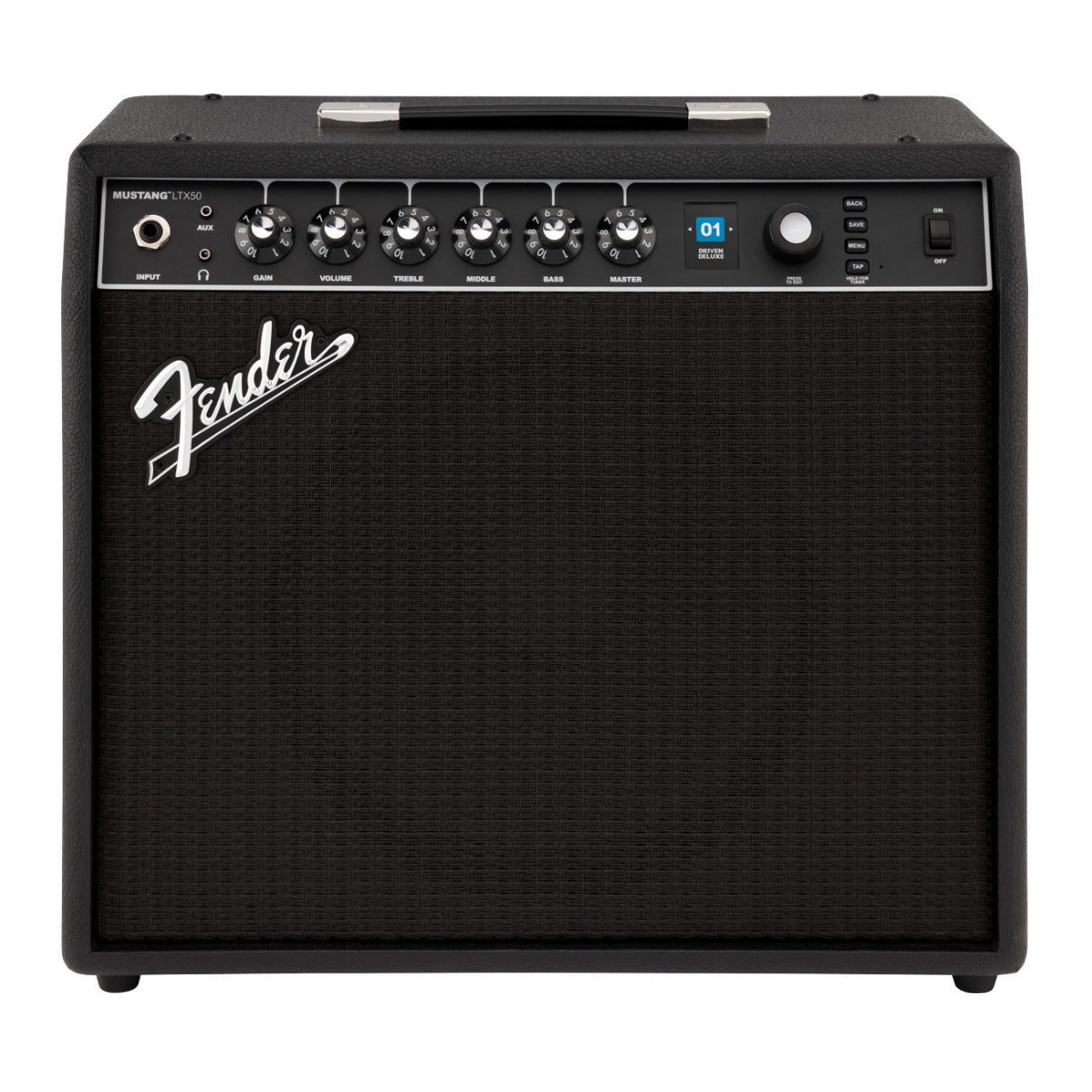 Fender Mustang LTX50 50W Guitar Amplifier 120V 12 Inch Celestion G12P-80 Speaker