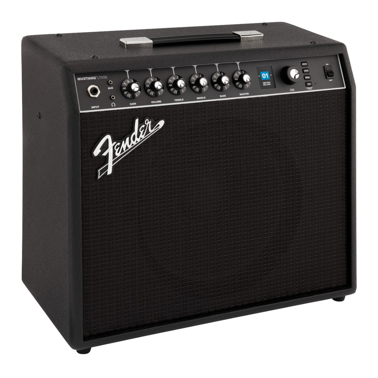Fender Mustang LTX50 50W Guitar Amplifier 120V 12 Inch Celestion G12P-80 Speaker