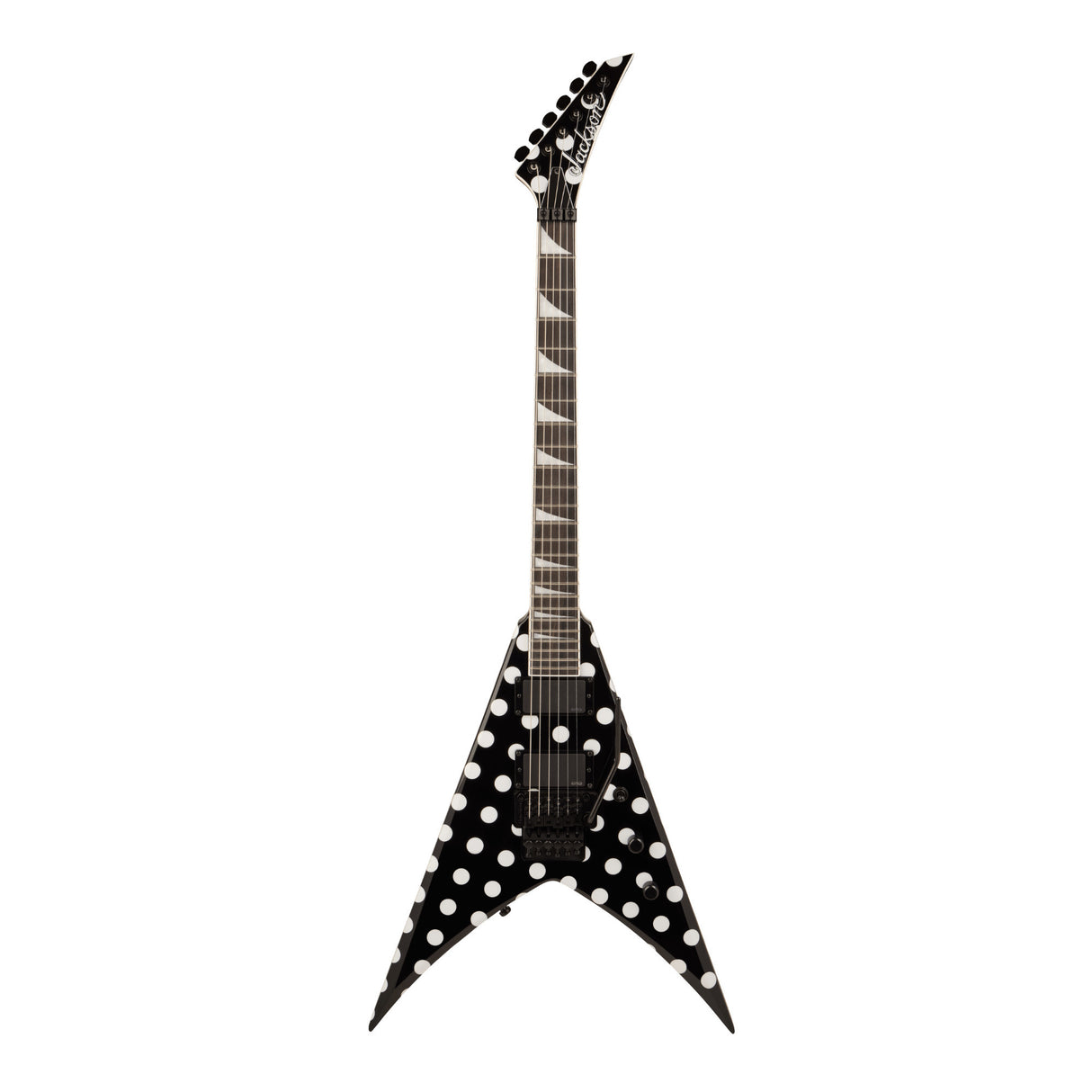 Jackson Pro Plus Signature Phil Demmel King V KV, Ebony Fingerboard (Polka Dot)