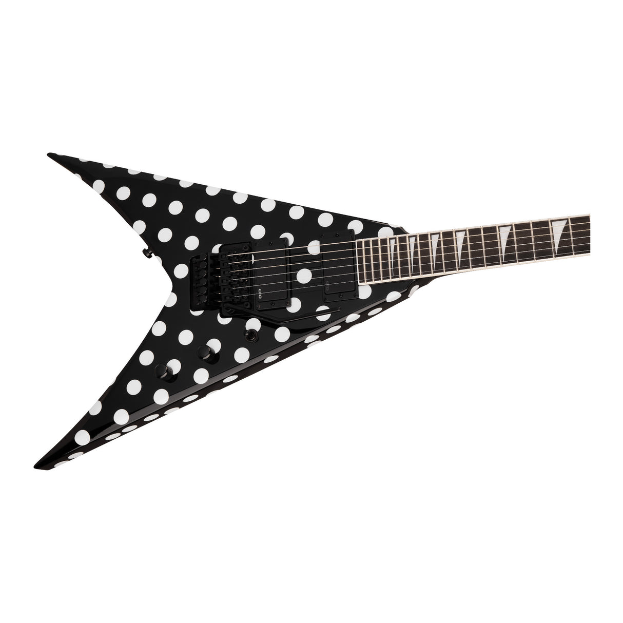 Jackson Pro Plus Signature Phil Demmel King V KV, Ebony Fingerboard (Polka Dot)