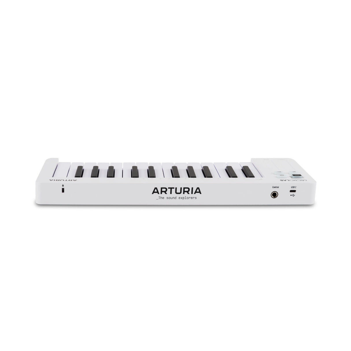 Arturia MicroLab mk3 25-Key Universal MIDI Controller (White)