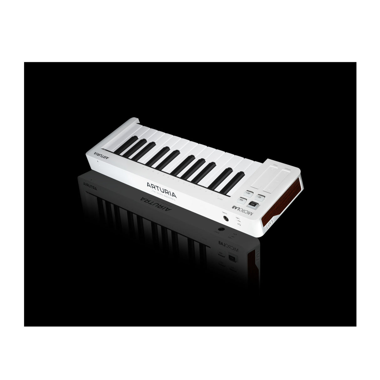Arturia MicroLab mk3 25-Key Universal MIDI Controller (White)