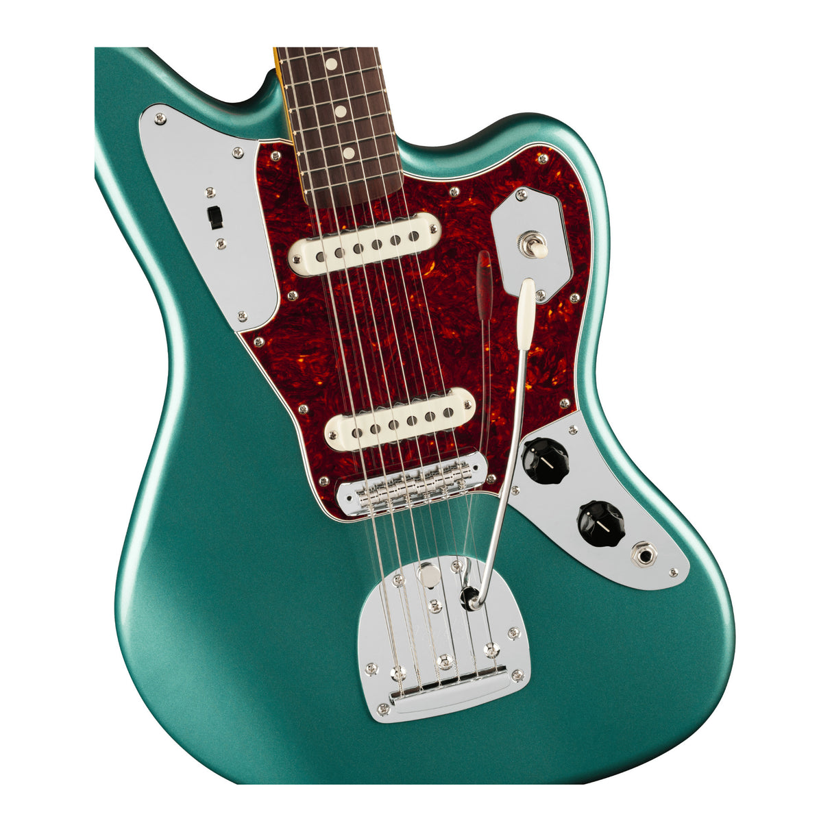 Fender American Professional Classic Jaguar (Faded Sherwood Green Metallic)