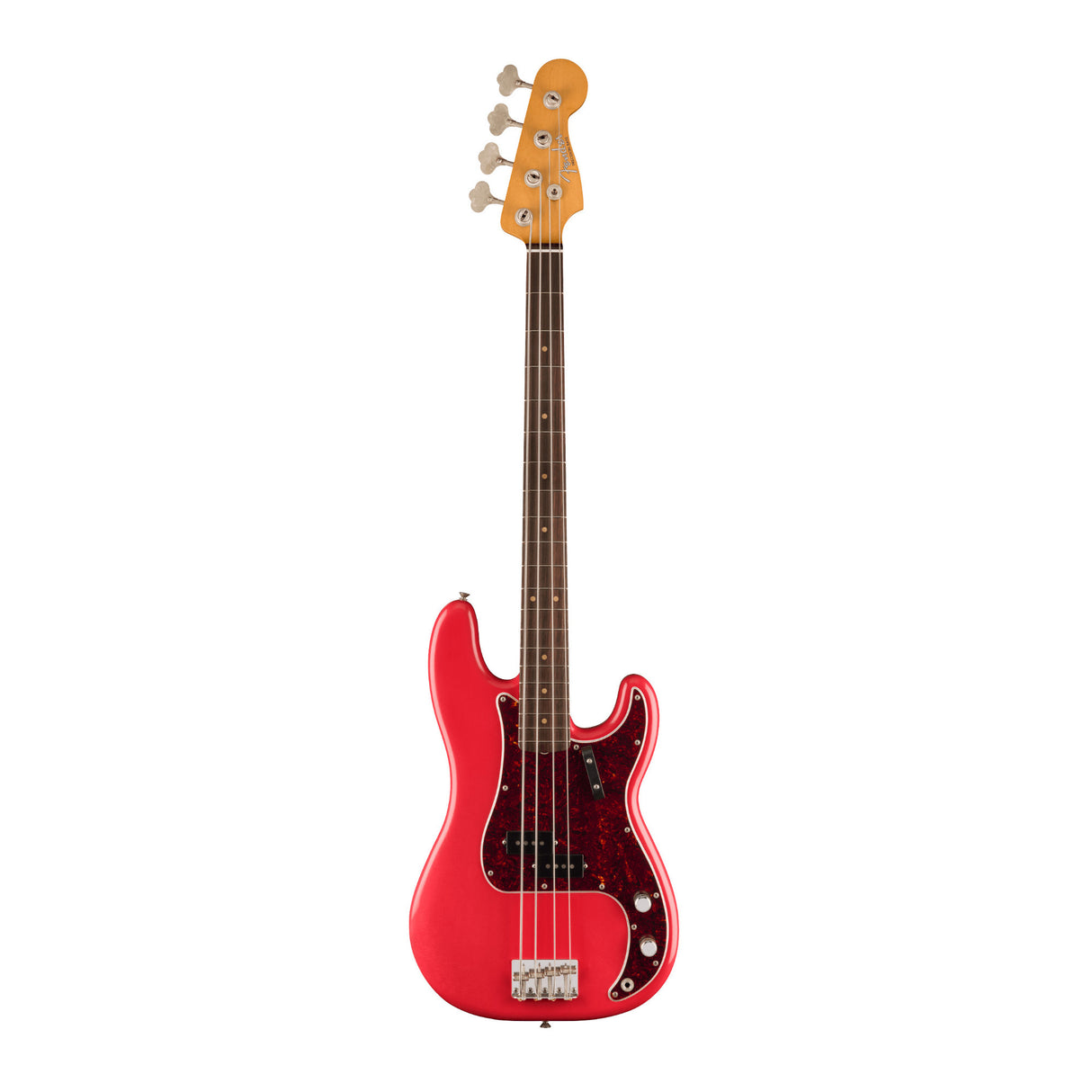 Fender Vintera II Road Worn '60s Precision Bass Rosewood Fingerboard, Fiesta Red