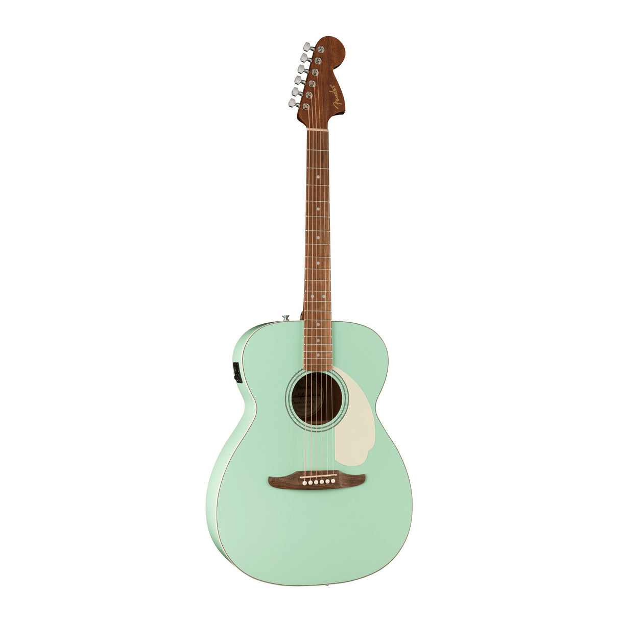 Fender California Standard Monterey E Spruce Top Ivory Pickguard (Surf Green)