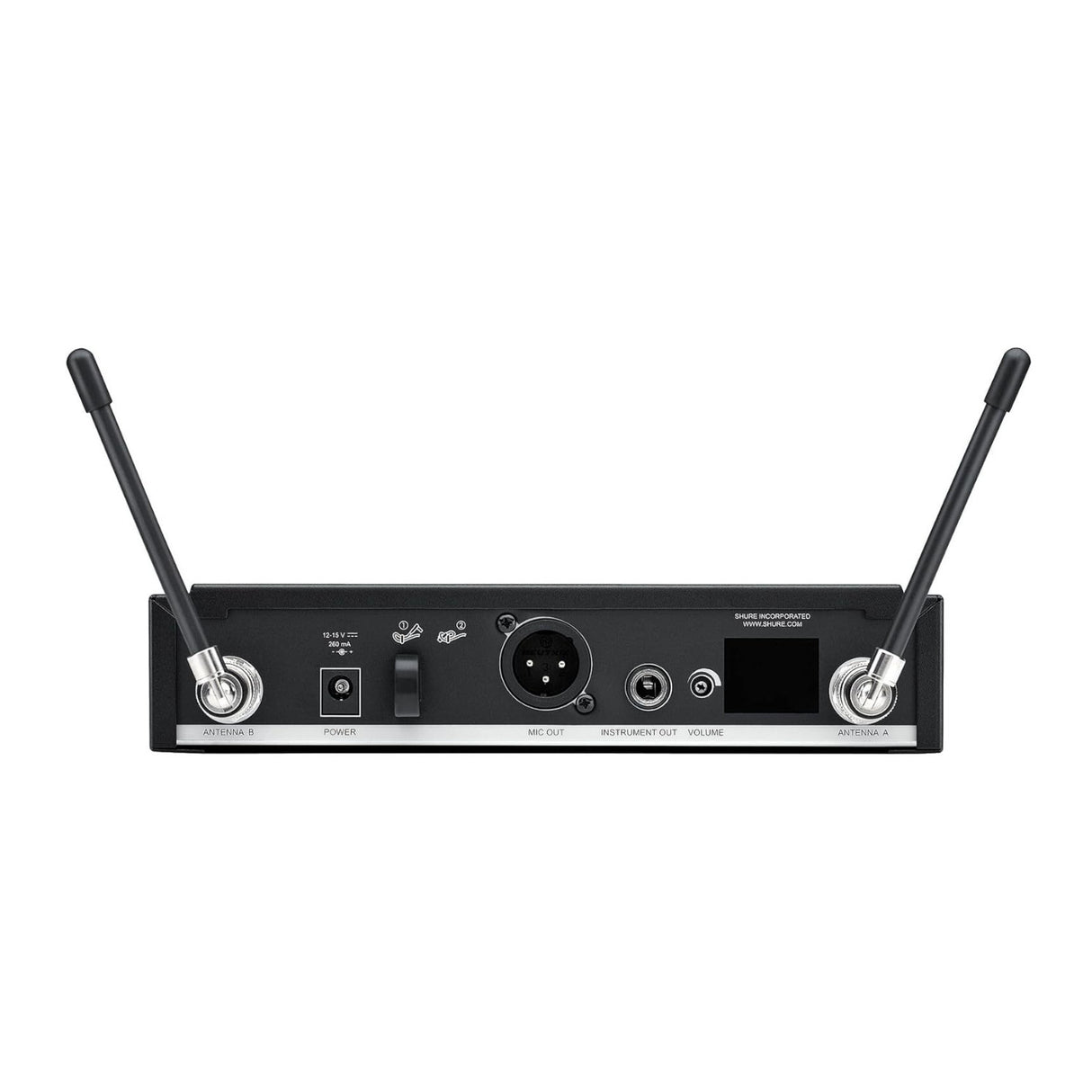 Shure BLX4R 1-Channel Rackmount Analog Wireless Receiver (H9: 512 to 542 MHz)