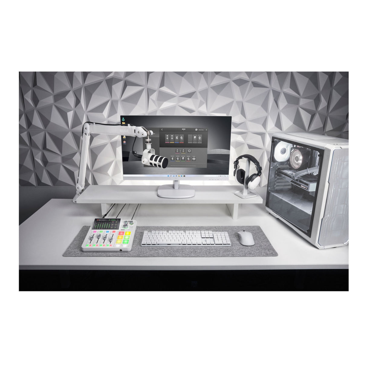 RODE PSA1+ Professional Studio Boom Arm with Precise Positioning (Red)