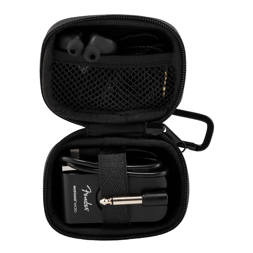 Fender Mustang Micro/Micro Plus Case - 3mm EVA Foam Shell (Black)