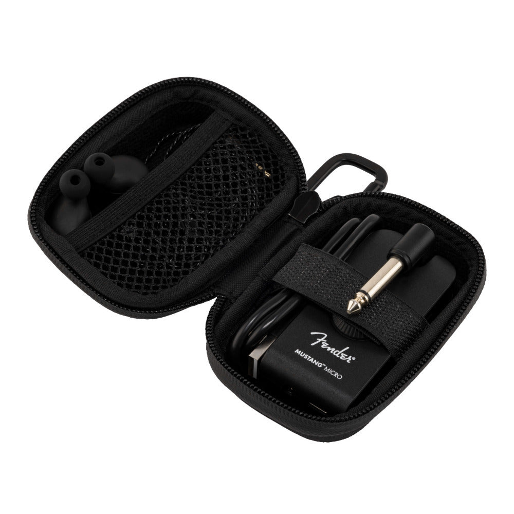 Fender Mustang Micro/Micro Plus Case - 3mm EVA Foam Shell (Black)