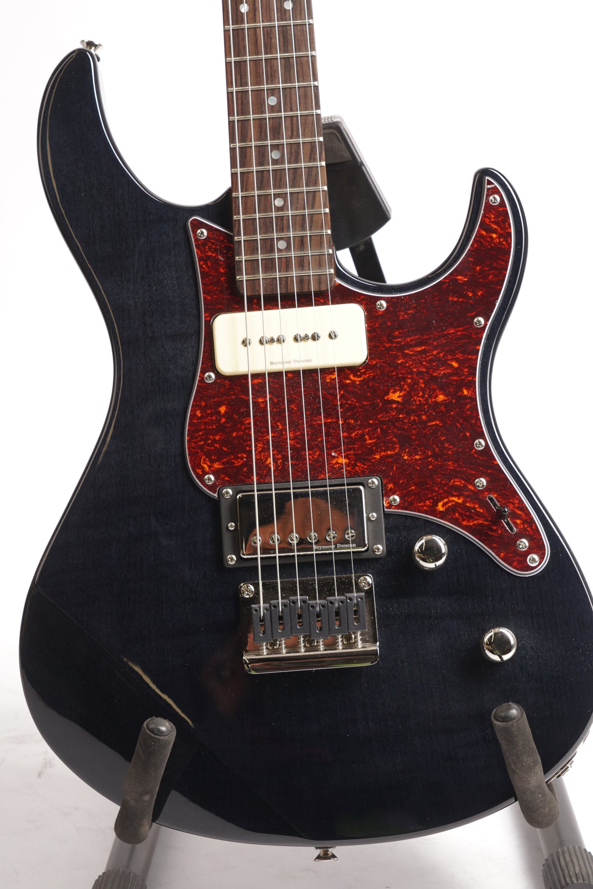 Yamaha PAC611HFM TBL Trans Black, Pac611 Electric Guitar (Used)
