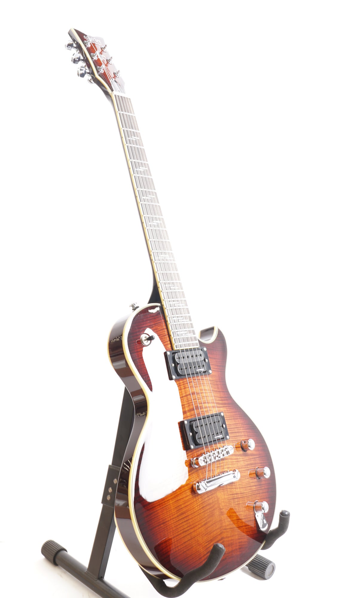 Schecter Solo-II Supreme 6-String Electric Guitar (Cats Eye Black Burst) (Used)
