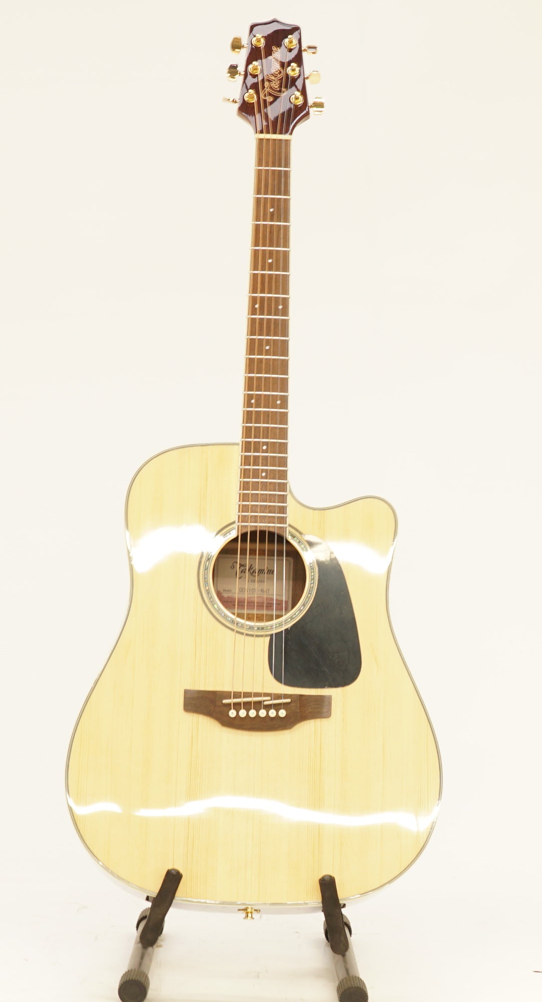 Takamine GD51CE-NAT Dreadnought Cutaway Acoustic-Electric Guitar, Natural (Used)