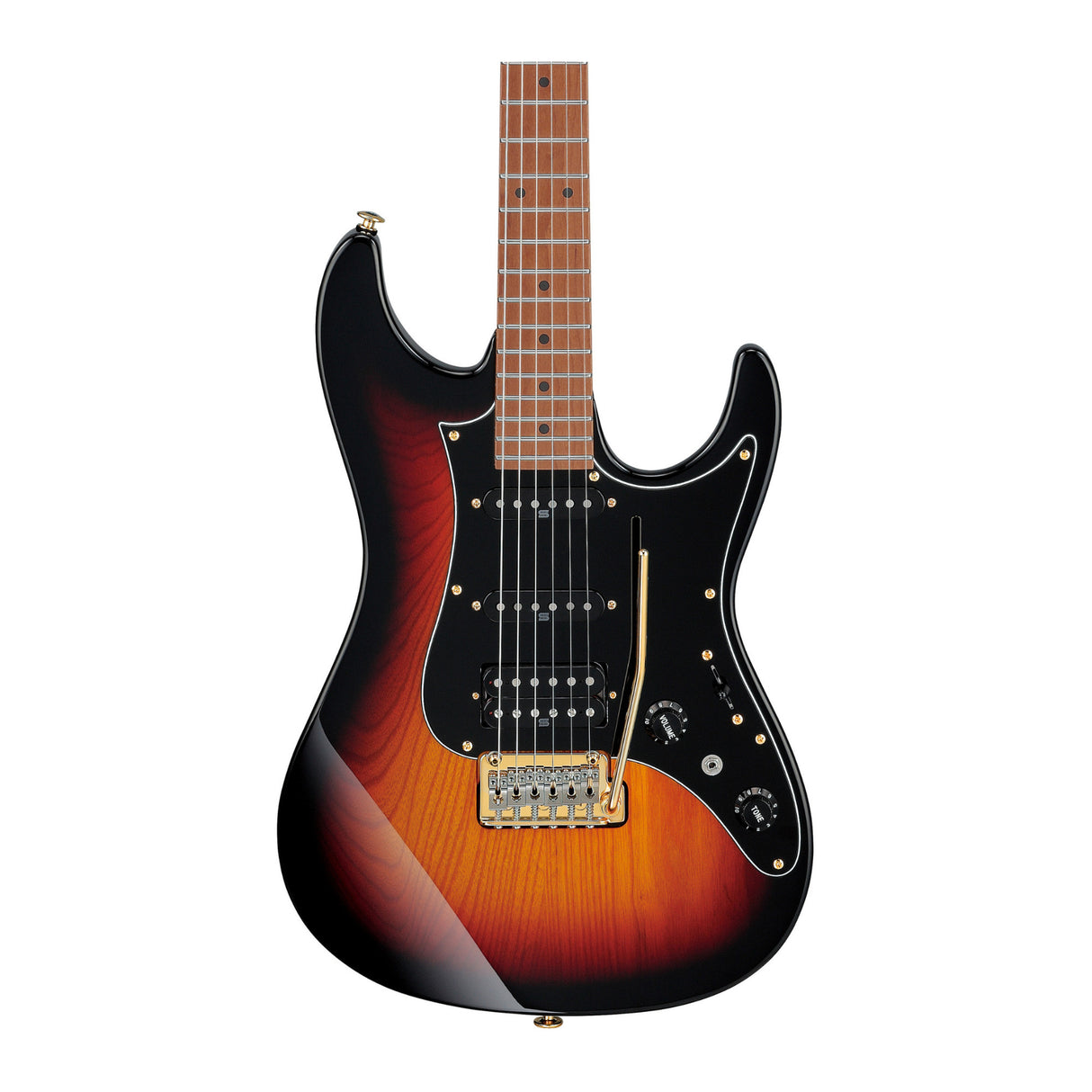 Ibanez AZ Prestige 6str Electric Guitar with Hard Case (Tri Fade Burst Flat)
