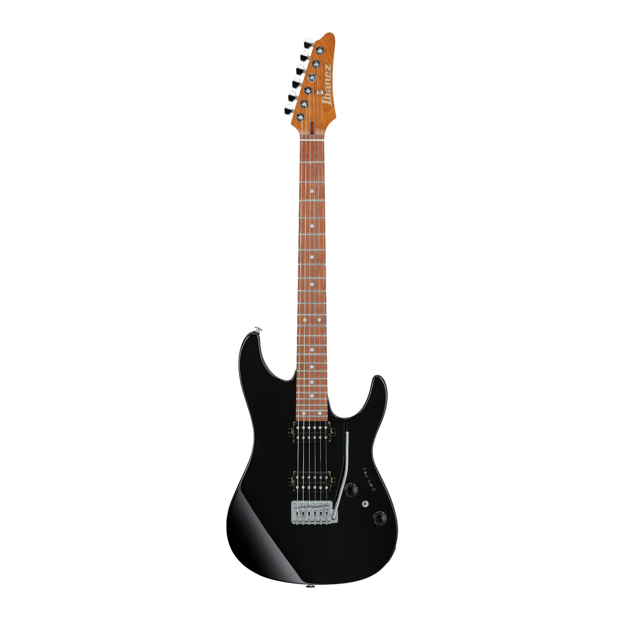 Ibanez AZ Standard 6-String Electric Guitar with Roasted Maple Neck (Black)