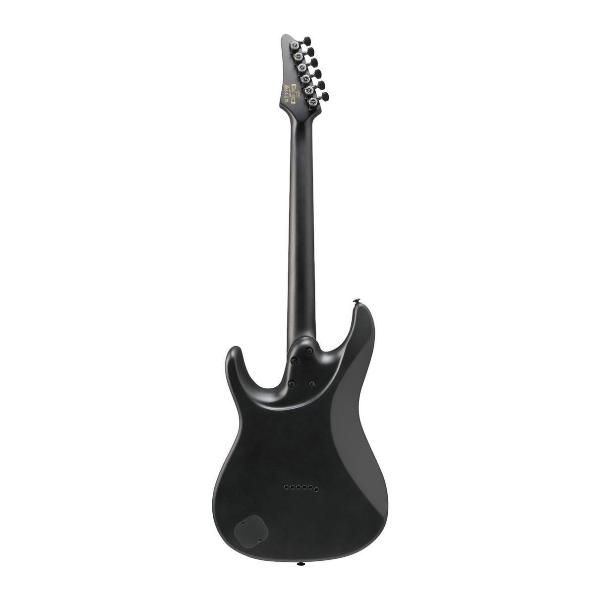 Ibanez AZ Iron Label 6-String Electric Guitar with Basswood Body (Black Flat)