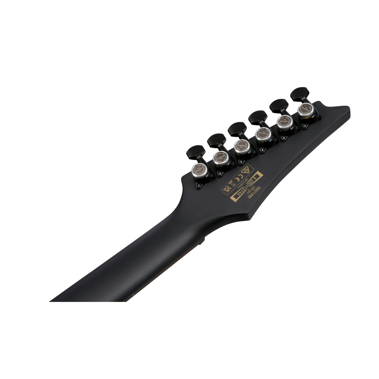 Ibanez S Iron Label 6str Electric Guitar (Black Flat)