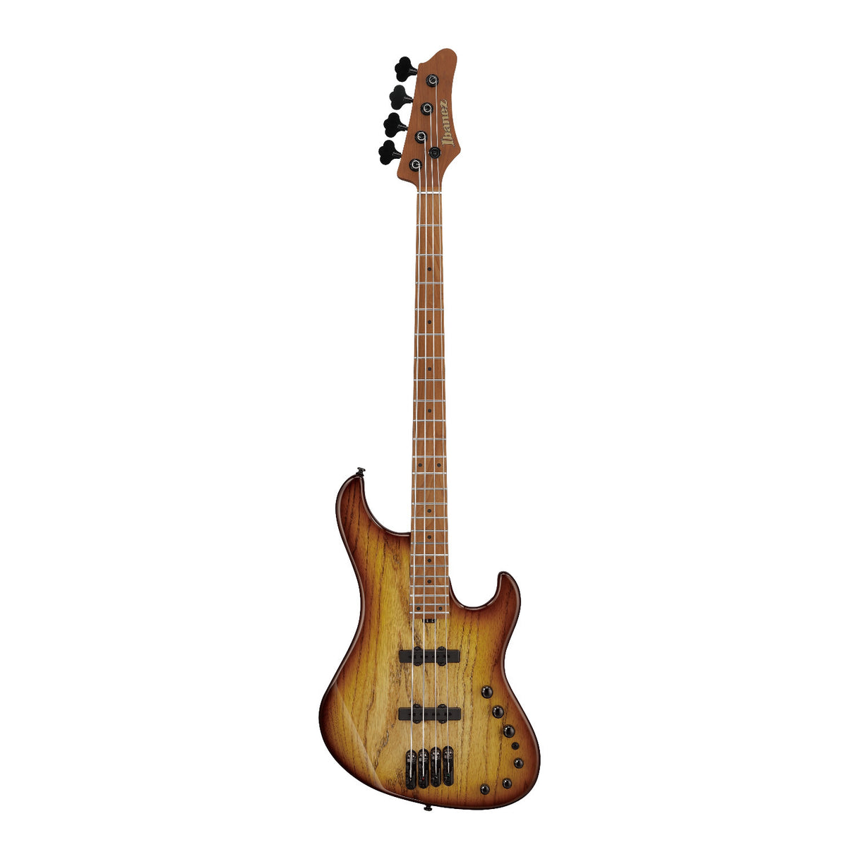 Ibanez MDM 4-String Electric Bass with Gig Bag (Natural Stained Amber Burst)
