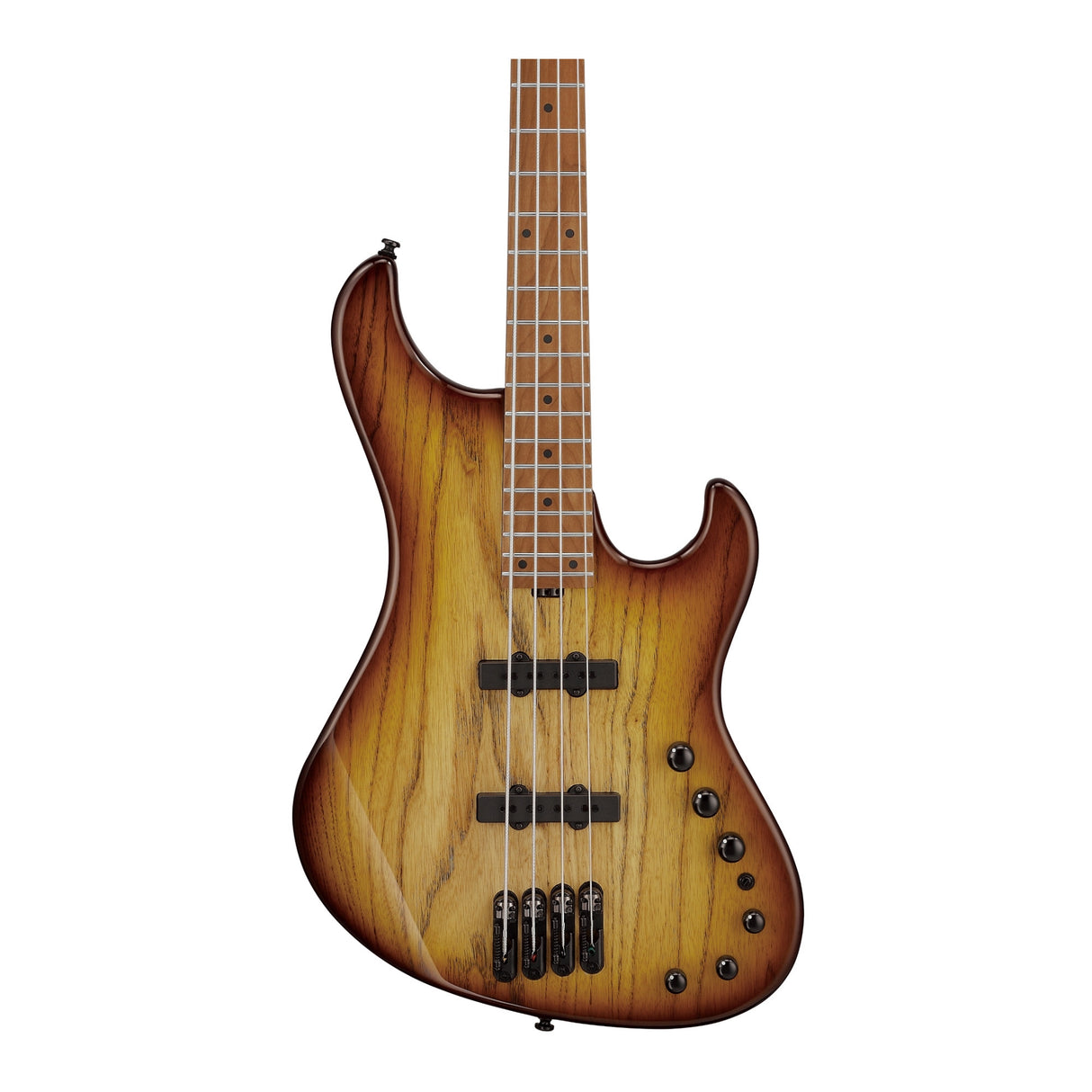 Ibanez MDM 4-String Electric Bass with Gig Bag (Natural Stained Amber Burst)
